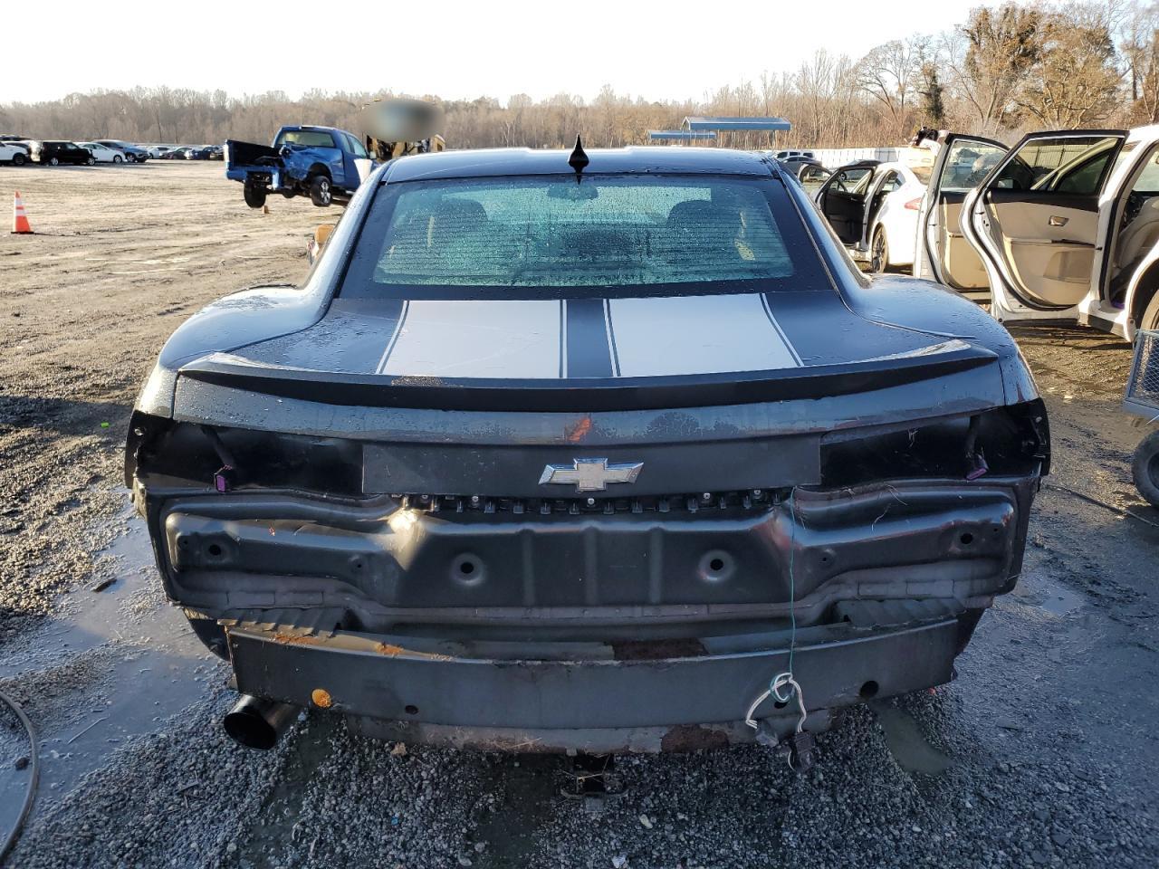 2013 Chevrolet Camaro VIN 2G1FE1E33D9170071 Copart auction photo, all over damage thumbnail 6