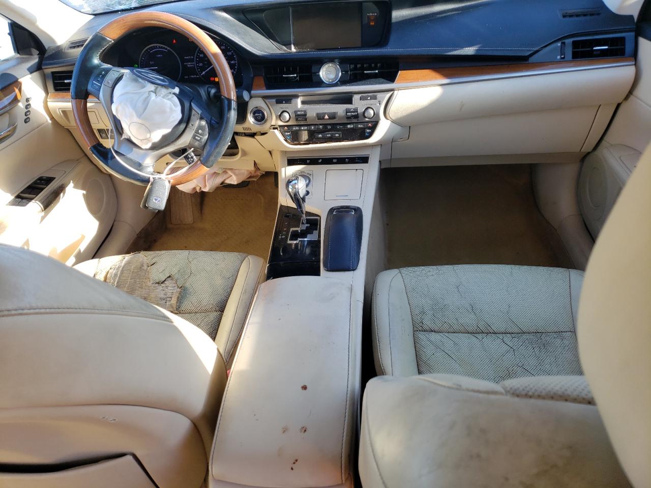 2014 Lexus ES VIN JTHBW1GG4E2039832 Copart auction photo, front end / frame damage damage thumbnail 8