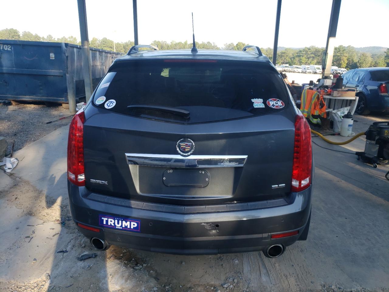 2012 Cadillac SRX VIN 3GYFNAE35CS569258 Copart auction photo, front end damage thumbnail 6