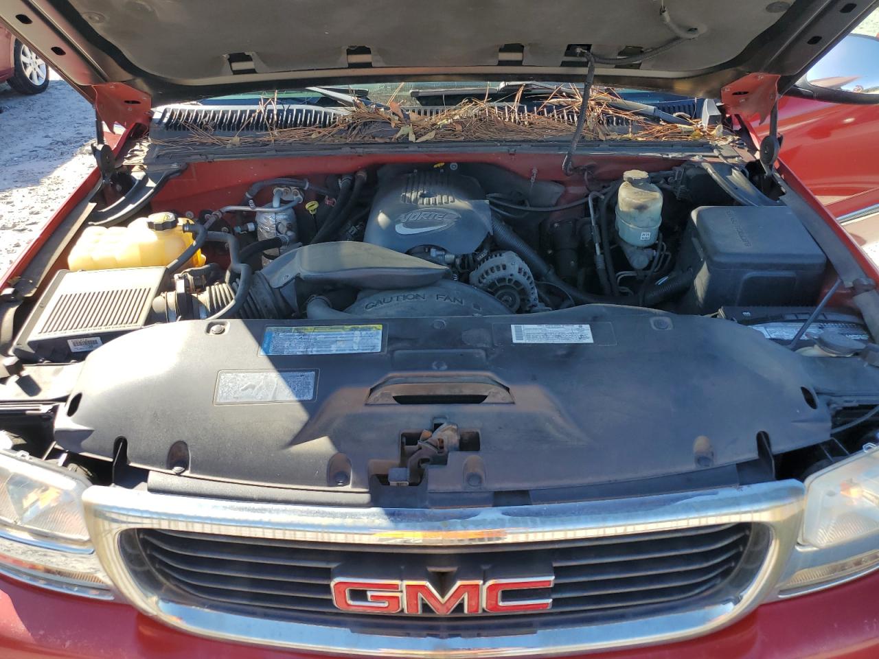 2001 GMC Sierra VIN 1GTGC13U81F154156 Copart auction photo, top/roof damage thumbnail 11