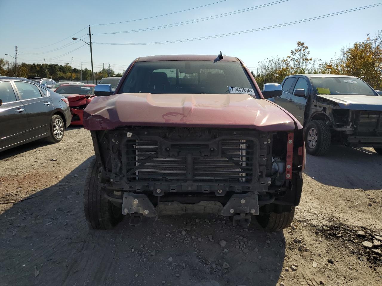 2018 Chevrolet Silverado VIN 3GCUKSEC6JG285486 Copart auction photo, front end damage thumbnail 5