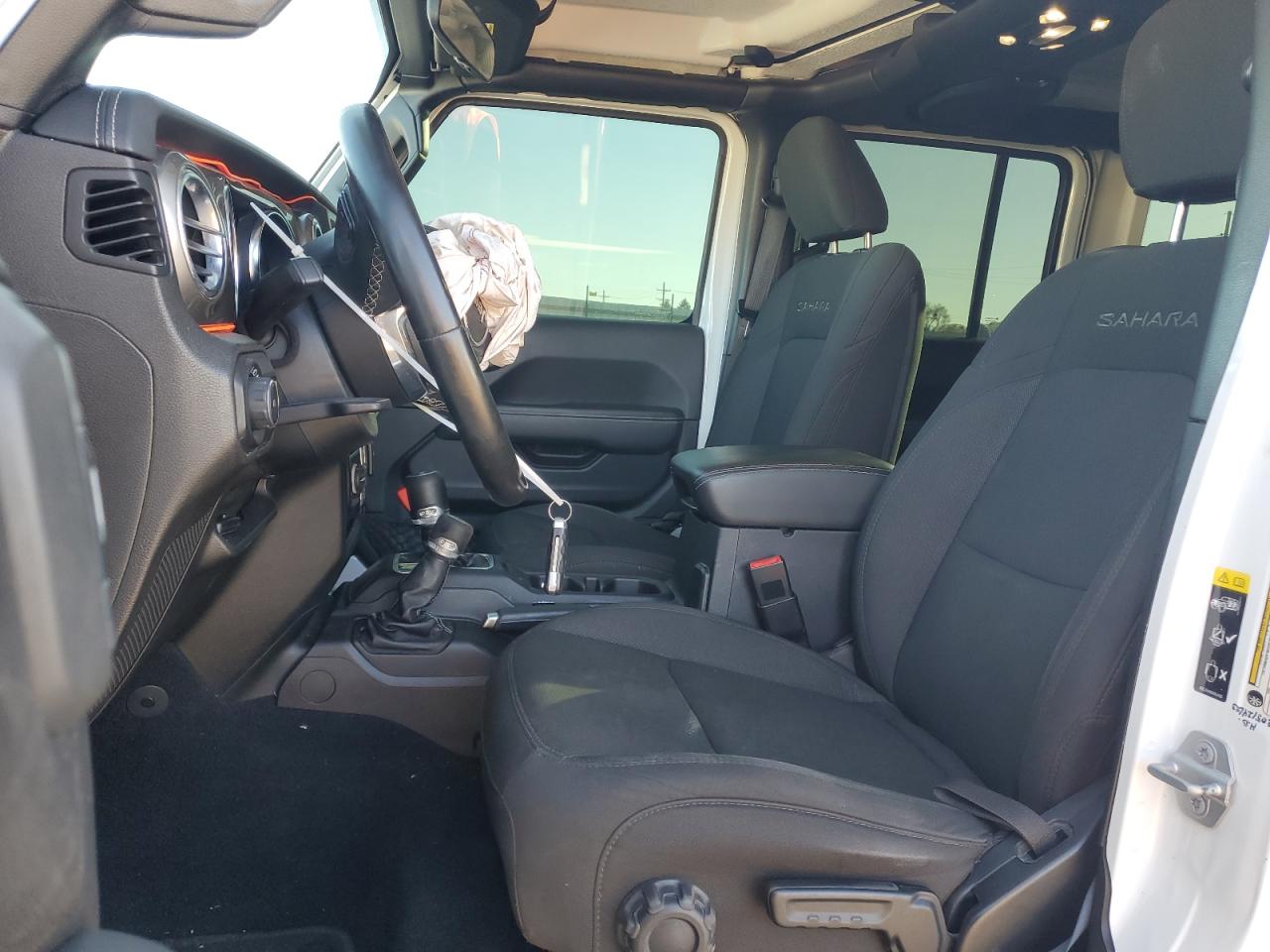 2020 Jeep Wrangler VIN 1C4HJXEG4LW314038 Copart auction photo, front end damage thumbnail 7