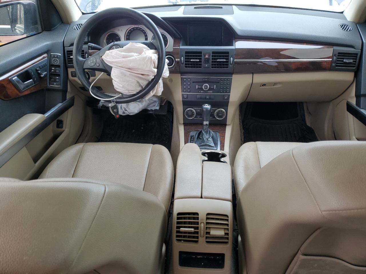 2012 Mercedes-Benz GLK-klasse VIN WDCGG8HB4CF866553 Copart auction photo, front end / side damage thumbnail 8