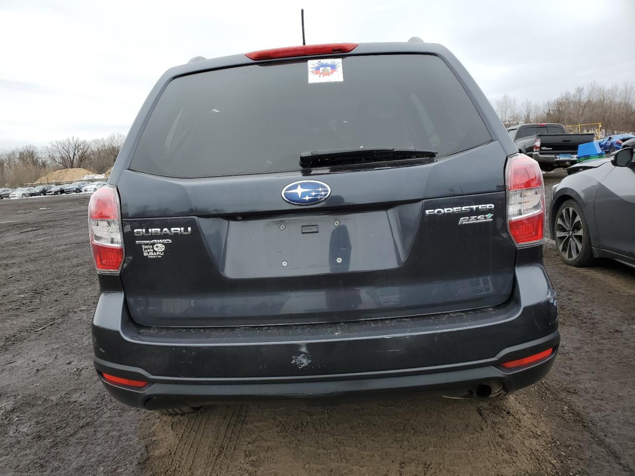 2014 Subaru Forester VIN JF2SJAEC6EH542597 Copart auction photo, front end damage thumbnail 6