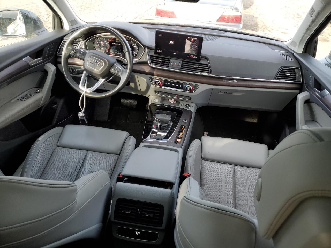 2021 Audi Q5 VIN WA1BAAFY7M2072052 Copart auction photo, front end damage thumbnail 8