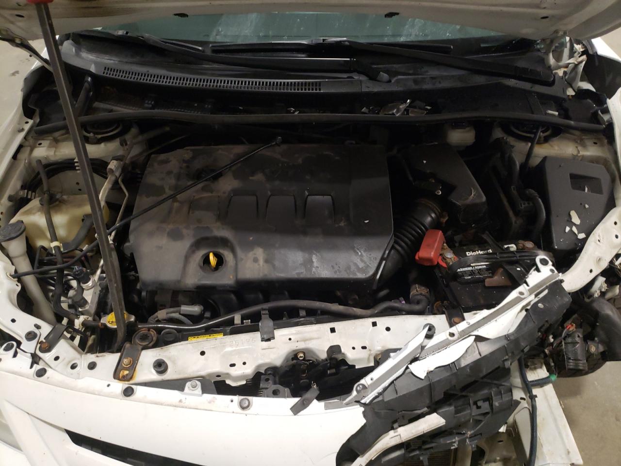 2012 Toyota Corolla VIN 5YFBU4EE8CP026090 Copart auction photo, front end damage thumbnail 11