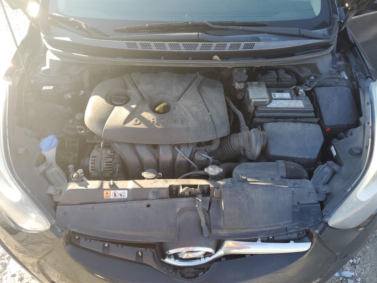 2015 Hyundai Elantra VIN 5NPDH4AE0FH604395 Copart auction photo, all over damage thumbnail 12