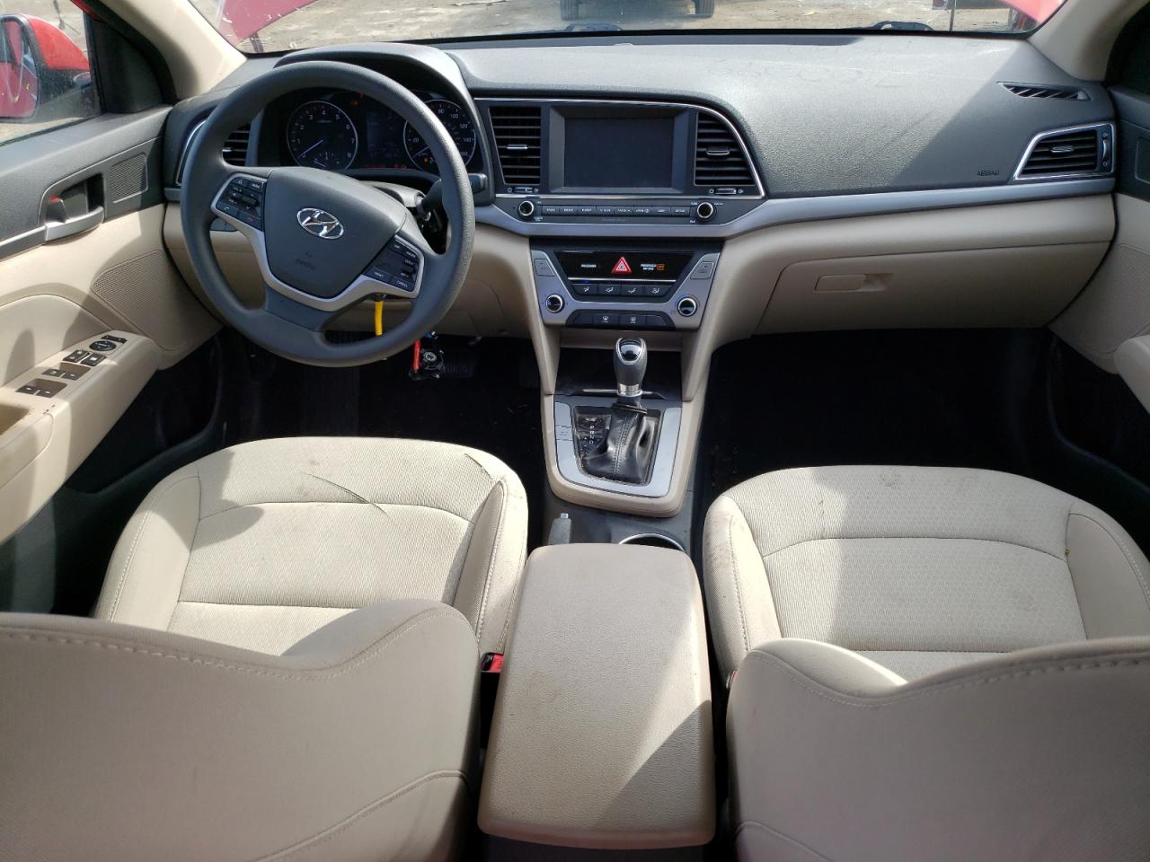 2017 Hyundai Elantra VIN 5NPD84LF9HH137759 Copart auction photo, vandalism damage thumbnail 8