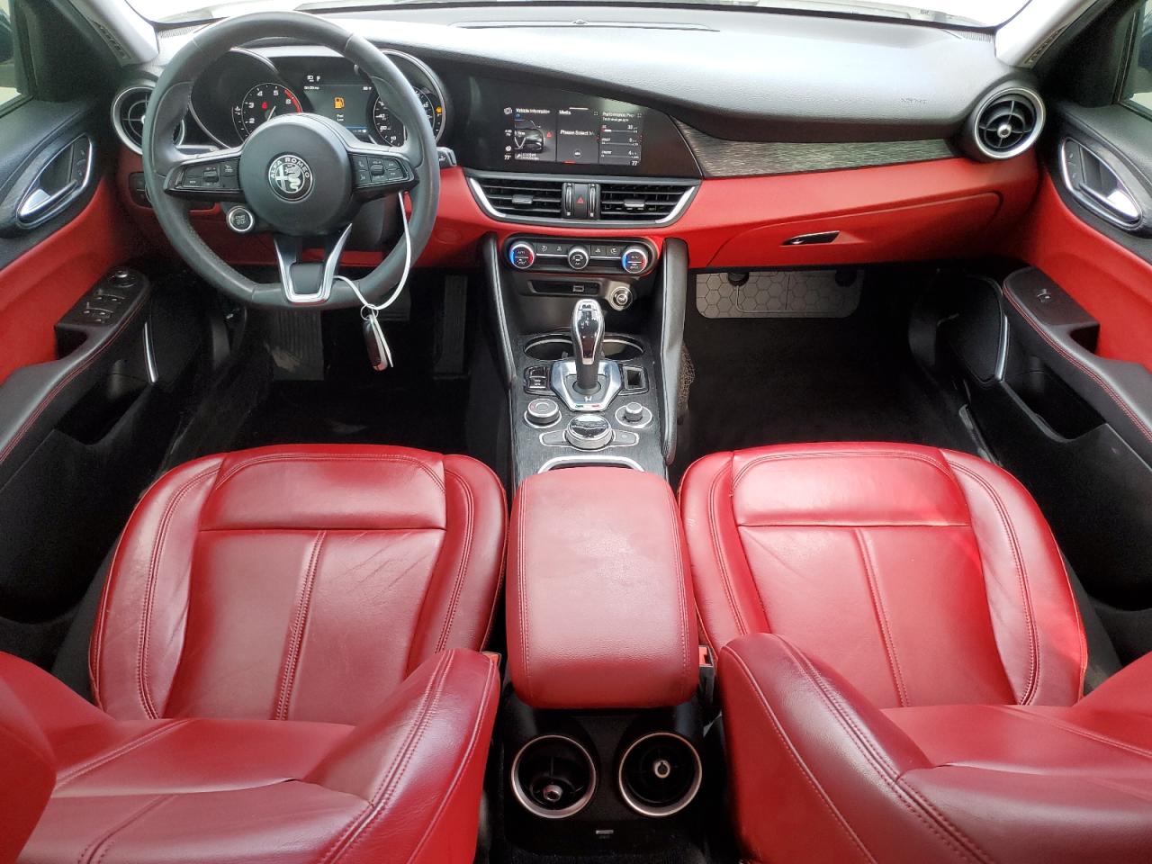 2020 Alfa Romeo Giulia VIN ZARFAMAN3L7626152 Copart auction photo, side / rear end damage thumbnail 8