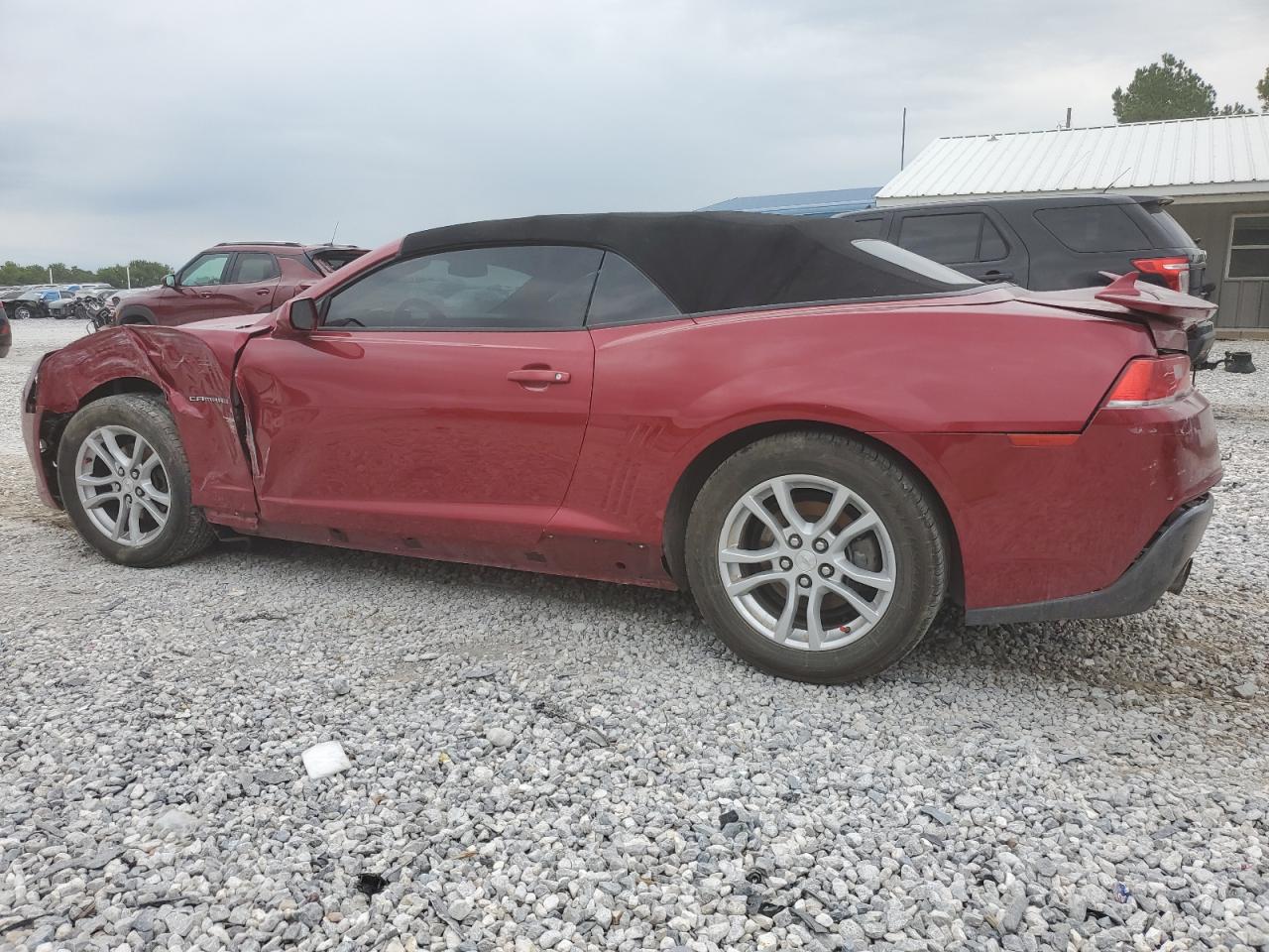 2014 Chevrolet Camaro VIN 2G1FB3D38E9165715 Copart auction photo, all over damage thumbnail 2