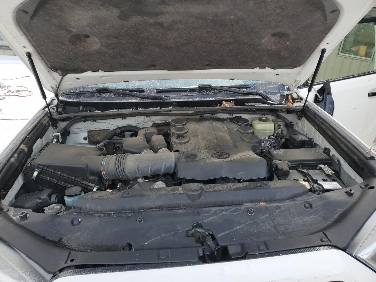 2021 Toyota 4Runner VIN JTEHU5JRXM5879593 Copart auction photo, rollover damage thumbnail 12