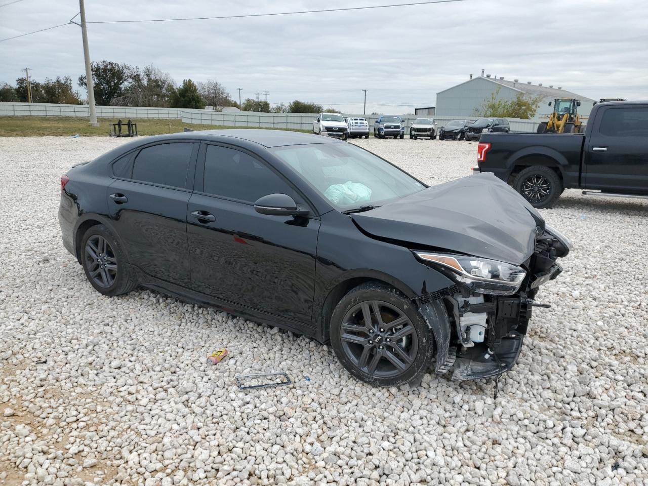 2021 KIA Forte VIN 3KPF34AD5ME360212 Copart auction photo, front end damage thumbnail 4