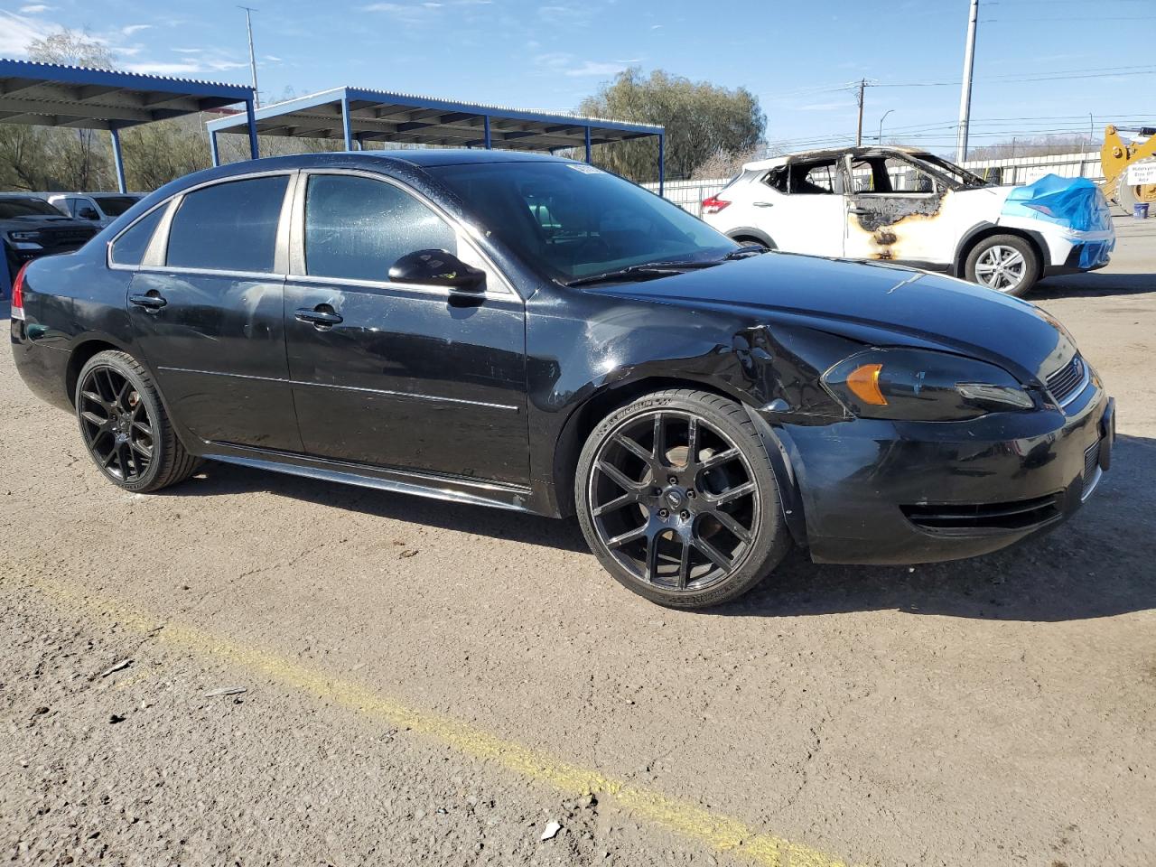 2012 Chevrolet Impala VIN 2G1WG5E37C1225894 Copart auction photo, front end damage thumbnail 4