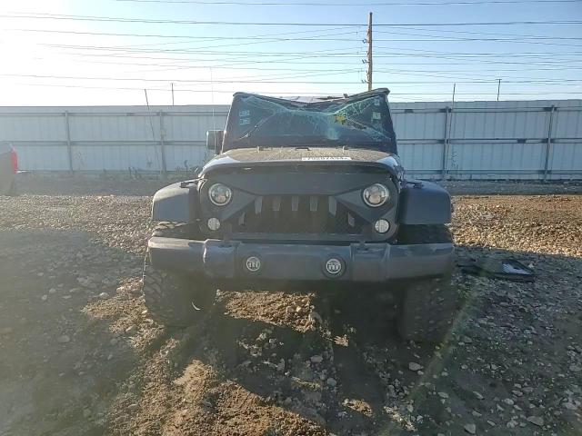 2016 Jeep Wrangler VIN 1C4BJWDG9GL140038 Copart auction photo, top/roof / side damage thumbnail 11