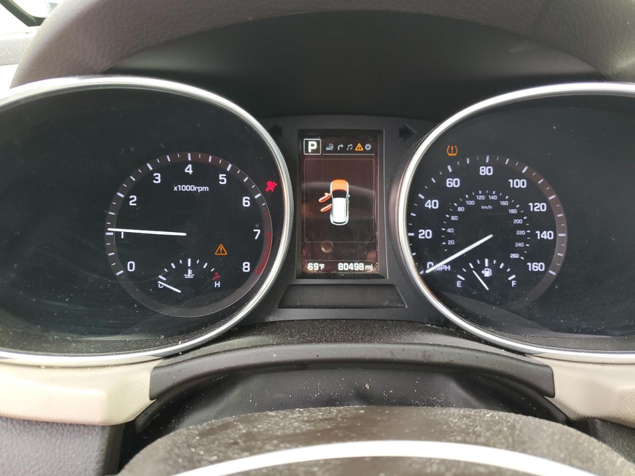 2017 Hyundai Santa Fe VIN 5XYZU3LB1HG475902 Copart auction photo, rear end damage thumbnail 9
