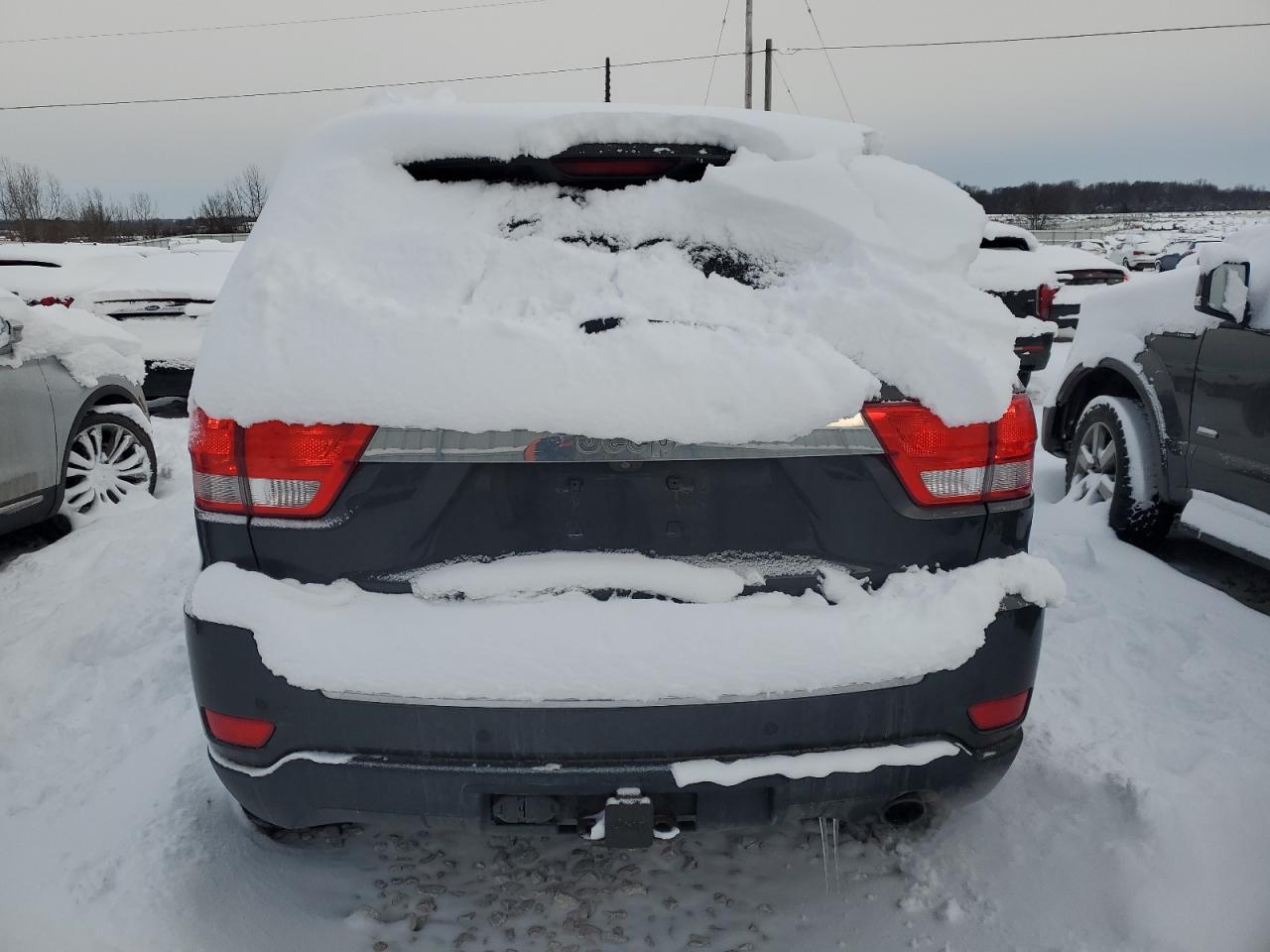 2011 Jeep Grand Cherokee VIN 1J4RR6GG9BC737048 Copart auction photo, rear end damage thumbnail 6