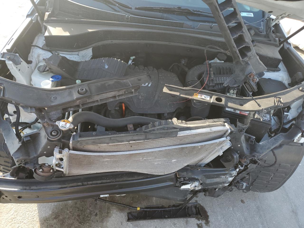 2014 KIA Sorento VIN 5XYKT3A60EG543368 Copart auction photo, front end damage thumbnail 12