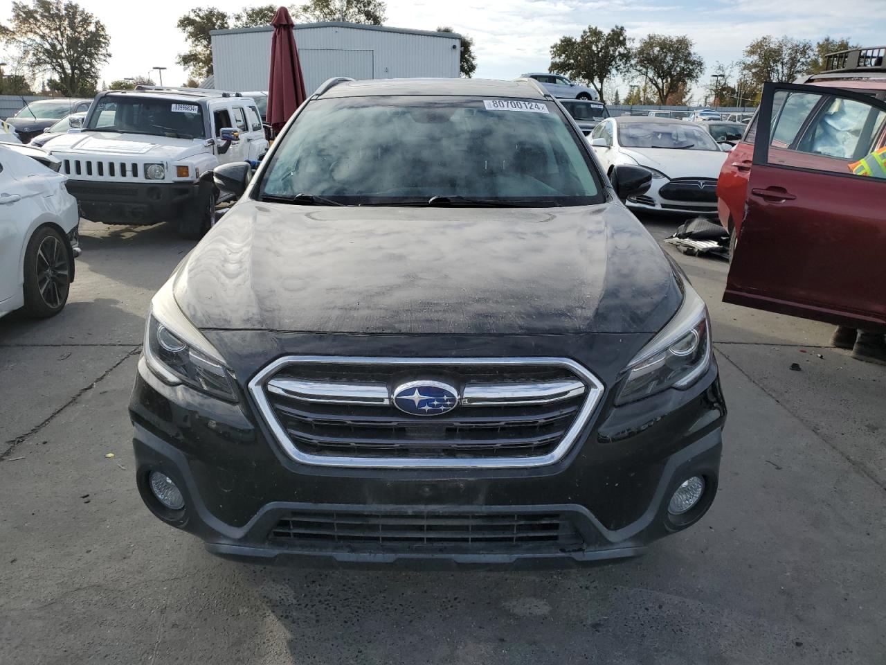 2018 Subaru Outback VIN 4S4BSATC1J3266959 Copart auction photo, rear end damage thumbnail 5