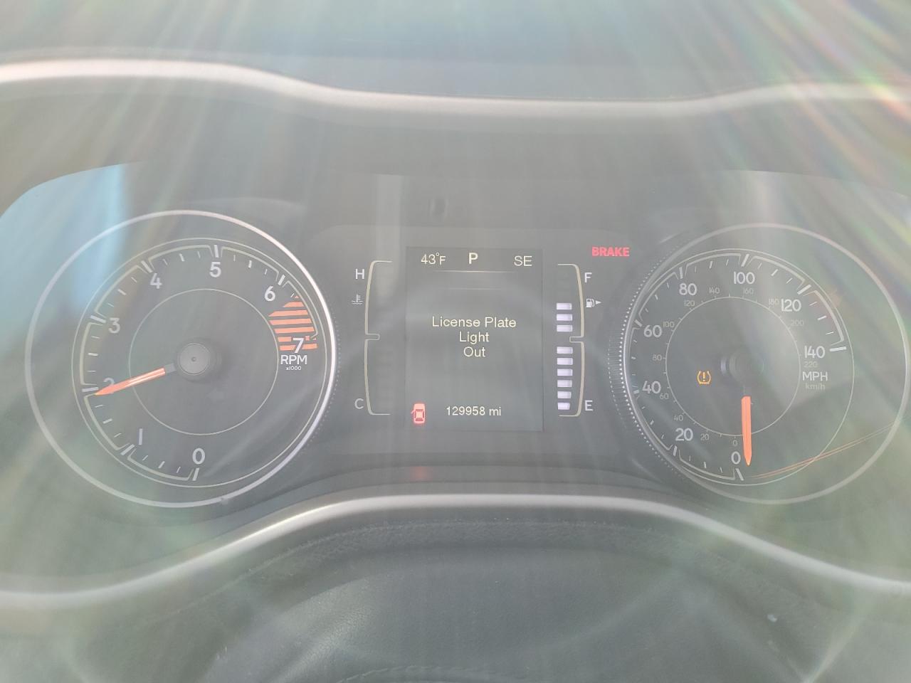 2016 Jeep Grand Cherokee VIN 1C4PJMAB4GW249752 Copart auction photo, front end / side damage thumbnail 9