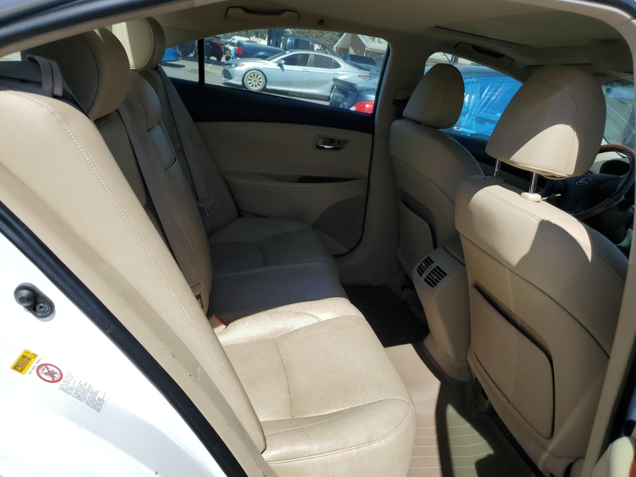 2007 Lexus ES VIN JTHBJ46G772060825 Copart auction photo, front end damage thumbnail 10