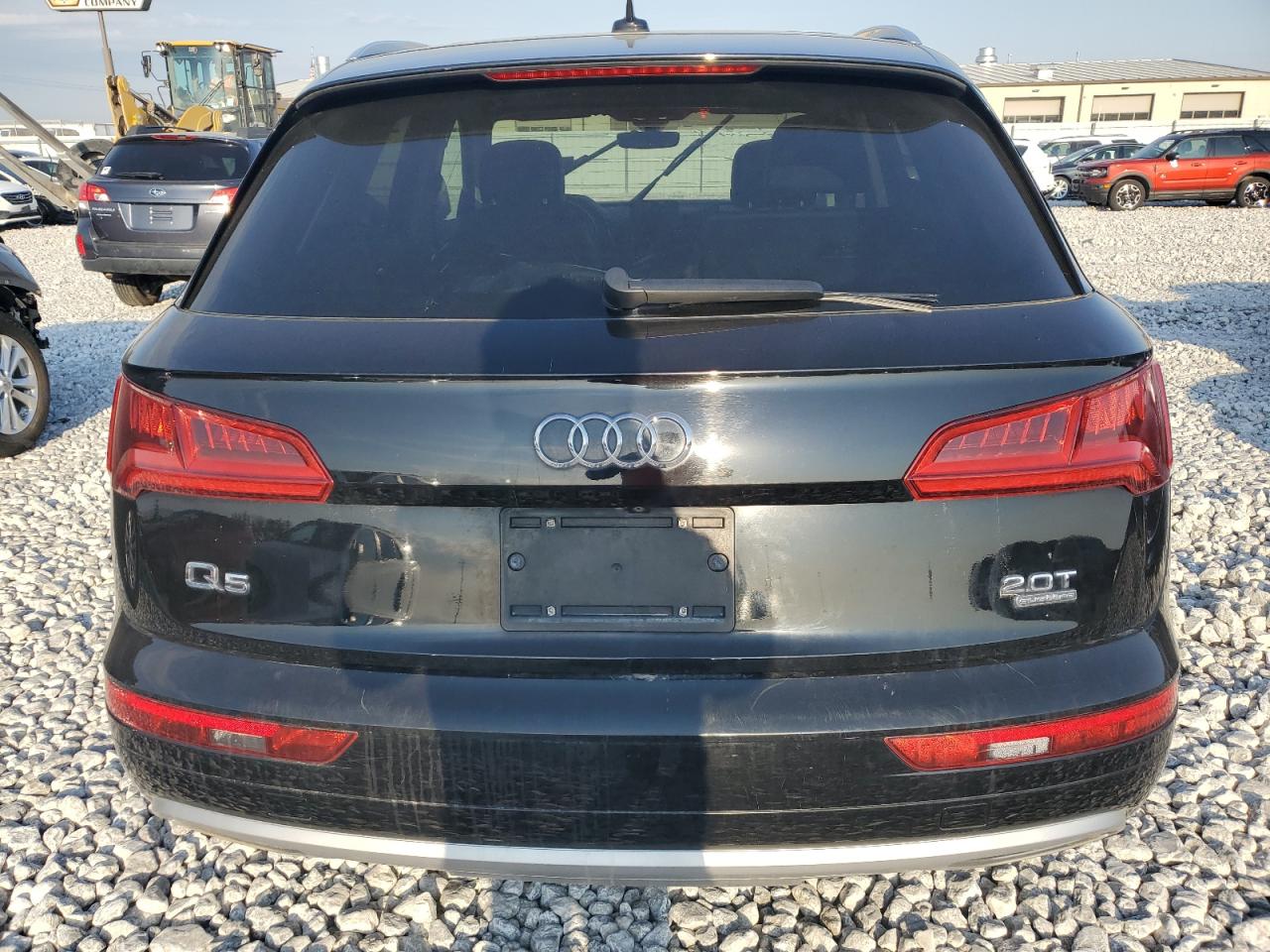 2018 Audi Q5 VIN WA1ANAFY6J2006894 Copart auction photo, front end / hail damage thumbnail 6