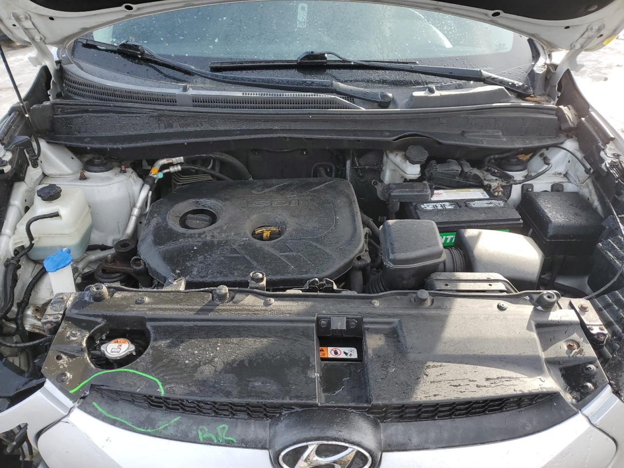 2014 Hyundai Tucson VIN KM8JT3AF0EU924238 Copart auction photo, front end damage thumbnail 12