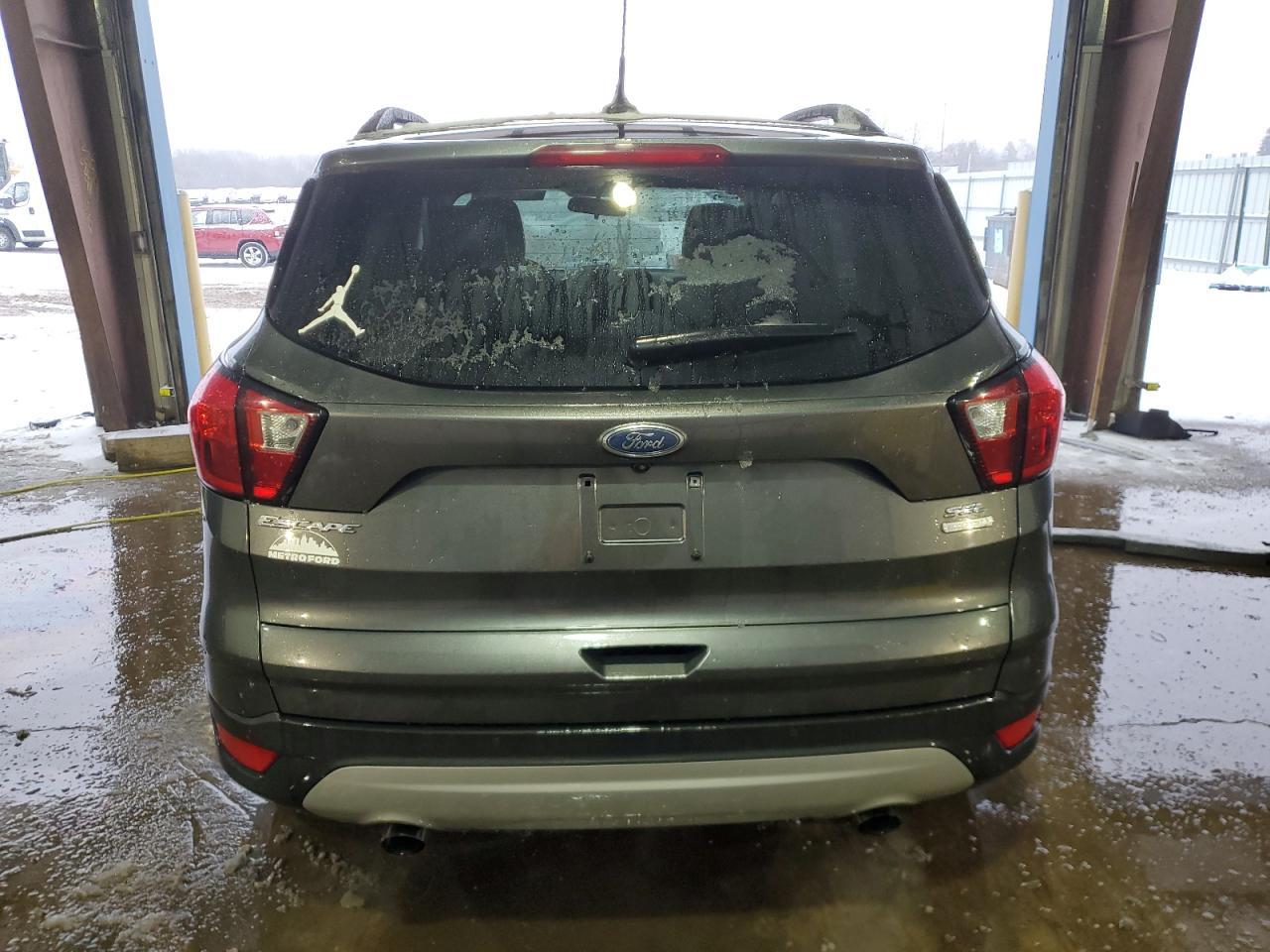2019 Ford Escape VIN 1FMCU0HDXKUA68368 Copart auction photo, side / front end damage thumbnail 6