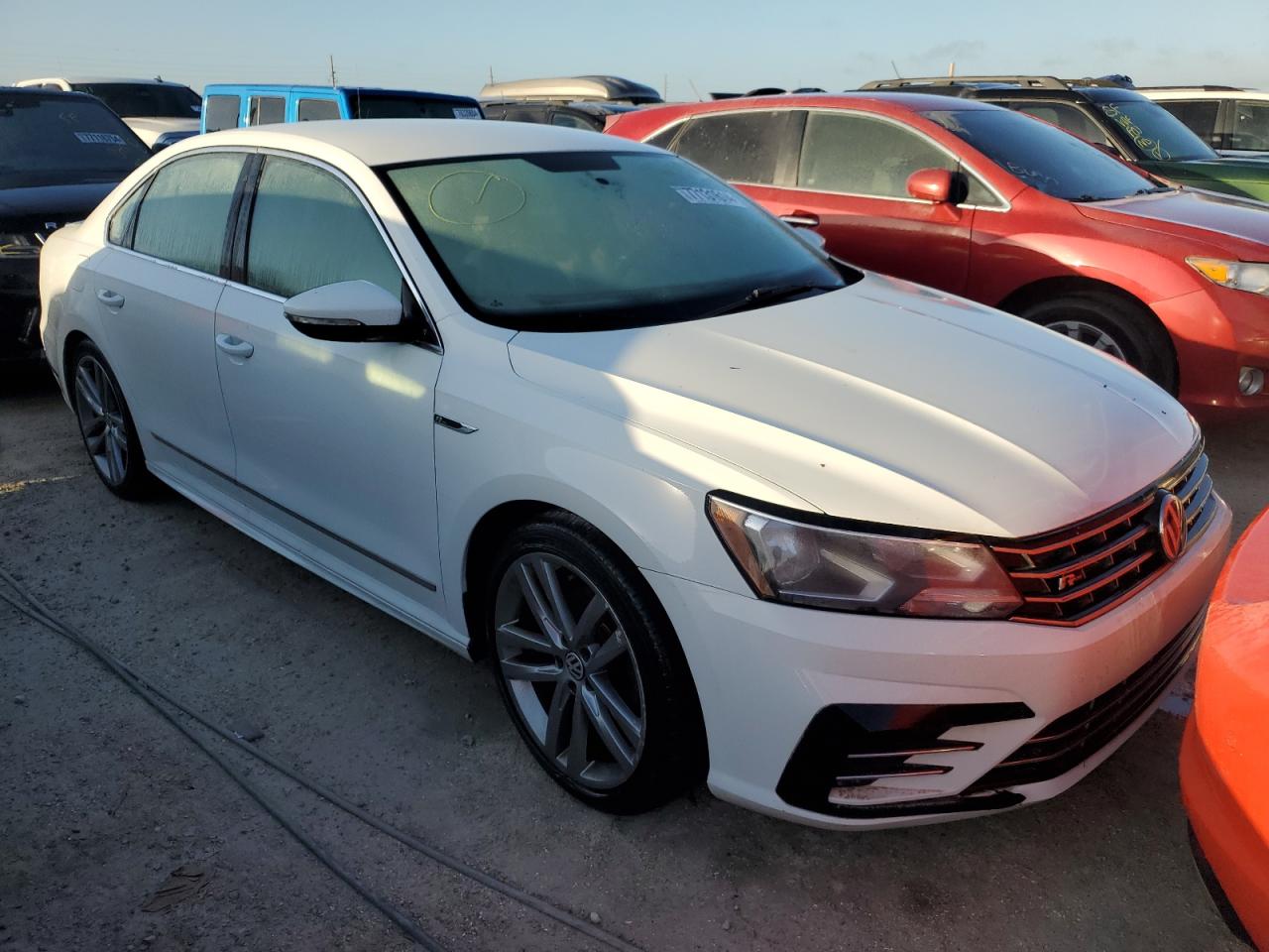 2017 Volkswagen Passat VIN 1VWDT7A39HC069383 Copart auction photo, water/flood damage thumbnail 4