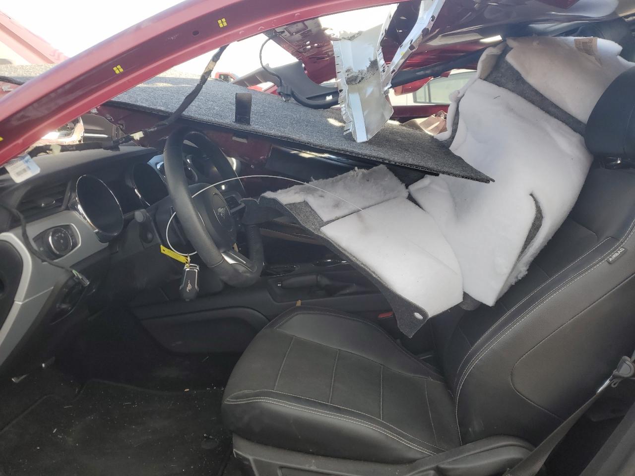 2017 Ford Mustang VIN 1FA6P8CF5H5259768 Copart auction photo, all over damage thumbnail 7