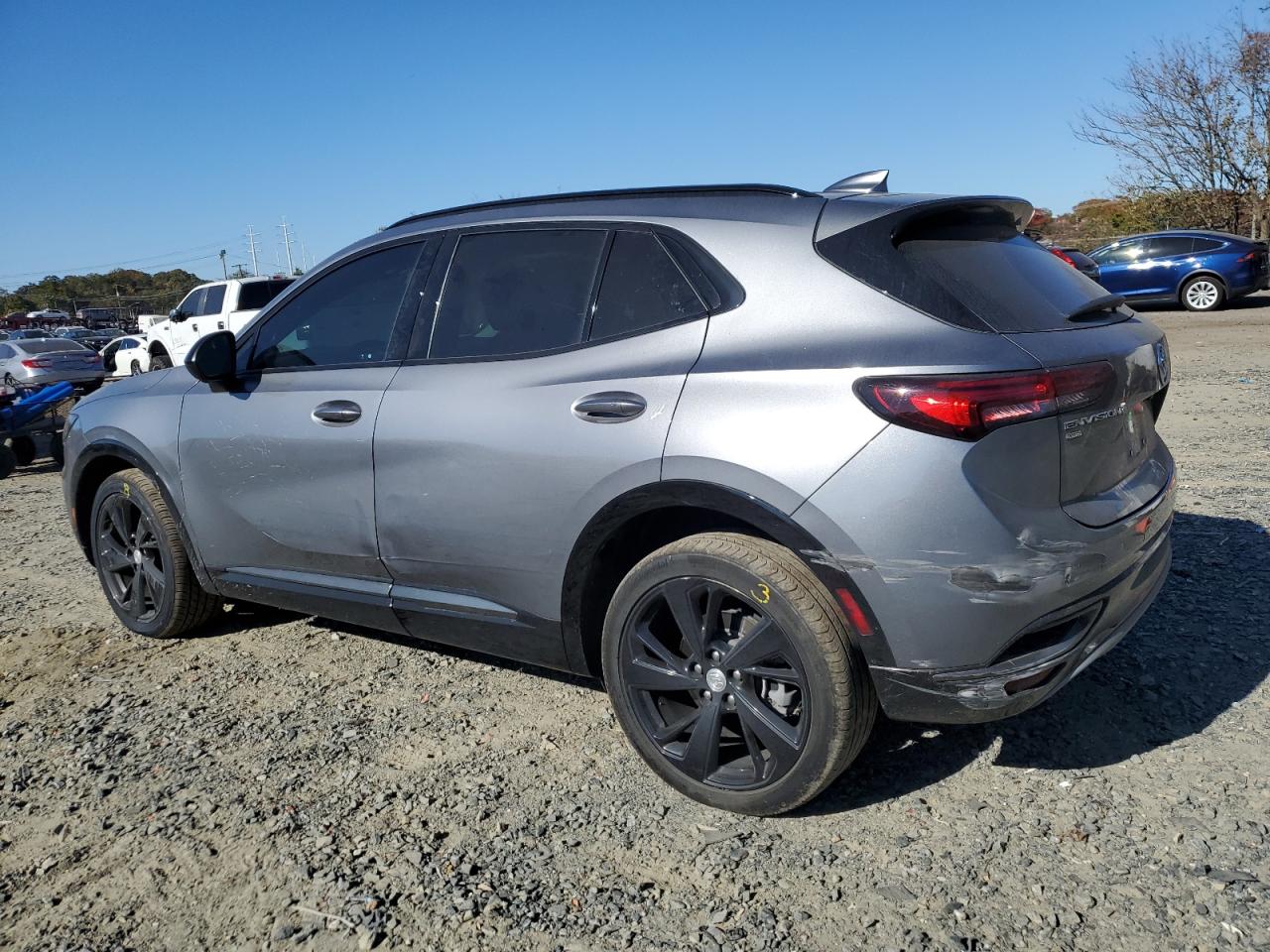 2021 Buick Envision VIN LRBFZPR44MD123148 Copart auction photo, front end / minor dent/scratches damage thumbnail 2