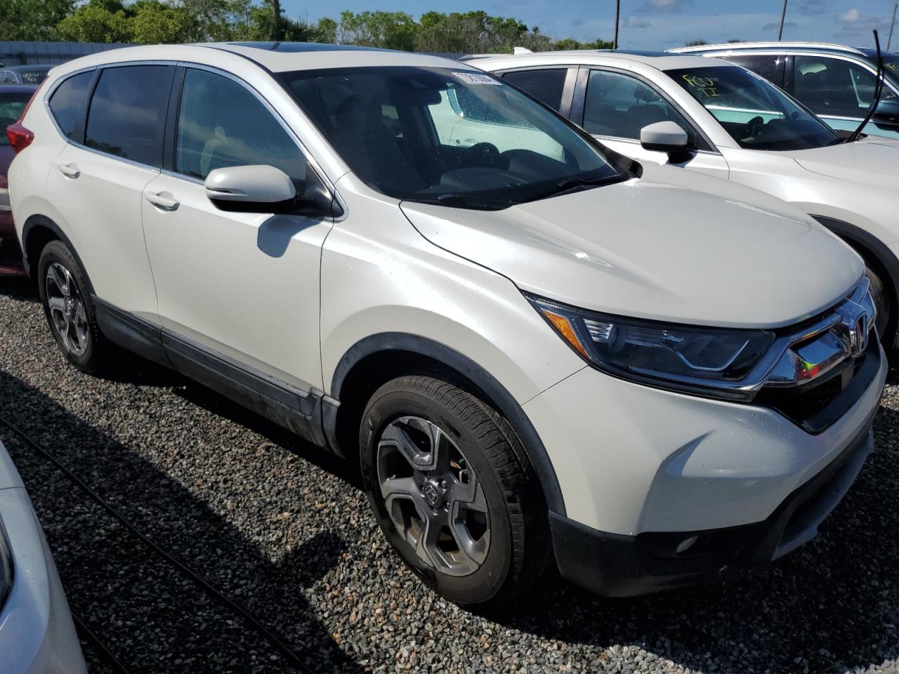 2018 Honda CR-V VIN 2HKRW2H51JH618398 Copart auction photo, water/flood damage thumbnail 4