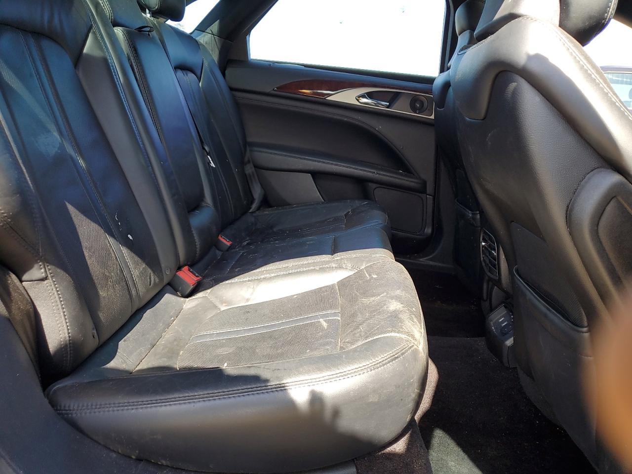 2017 Lincoln MKZ VIN 3LN6L5F91HR639287 Copart auction photo, side damage thumbnail 11