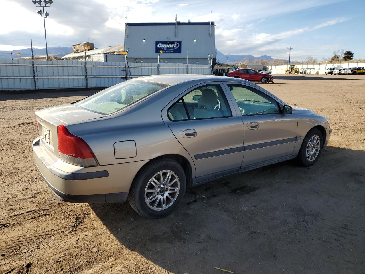 2004 Volvo S60 VIN YV1RS61T042421282 Copart auction photo, side damage thumbnail 3