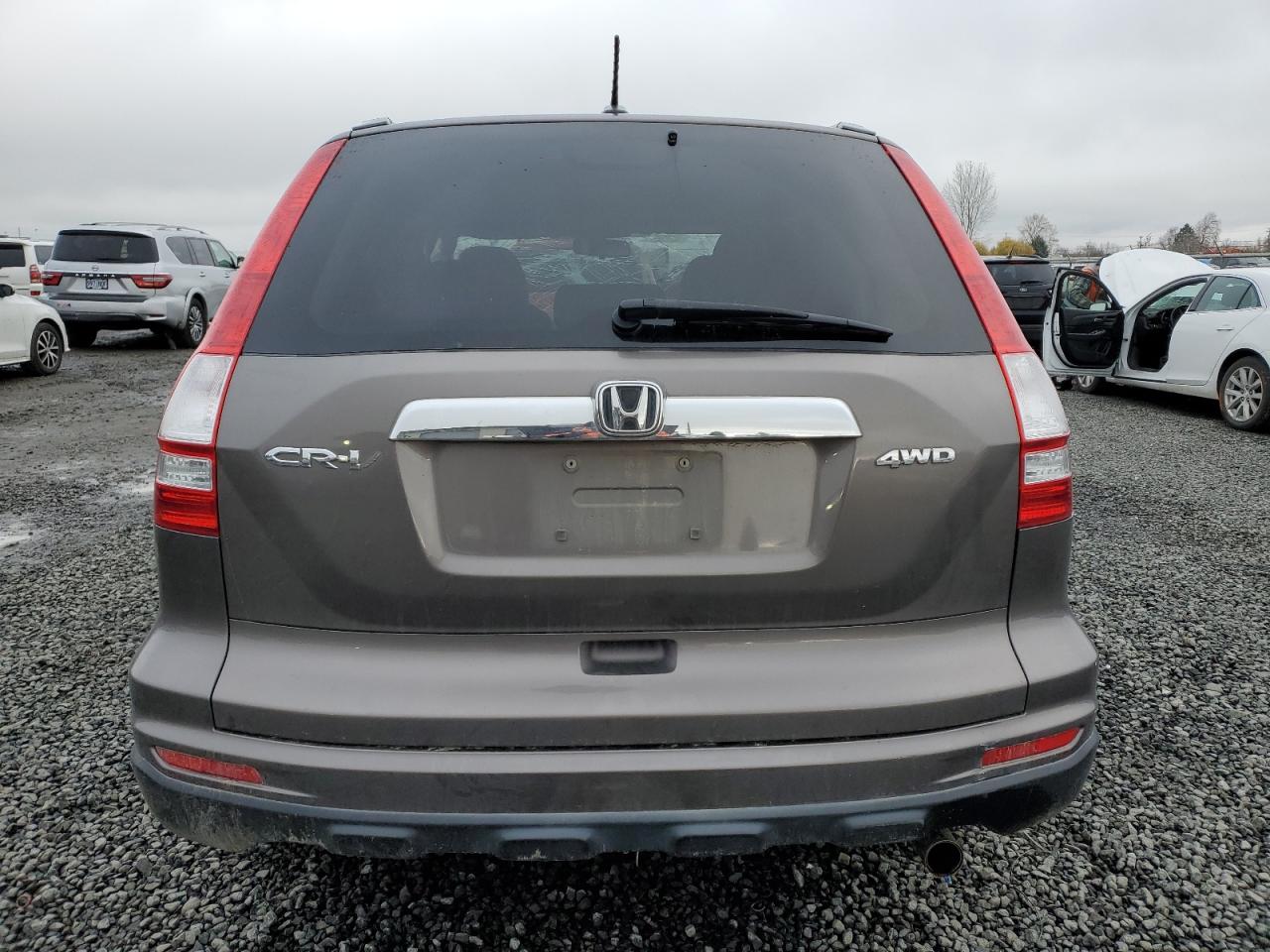 2010 Honda CR-V VIN 5J6RE4H73AL044294 Copart auction photo, front end / side damage thumbnail 6