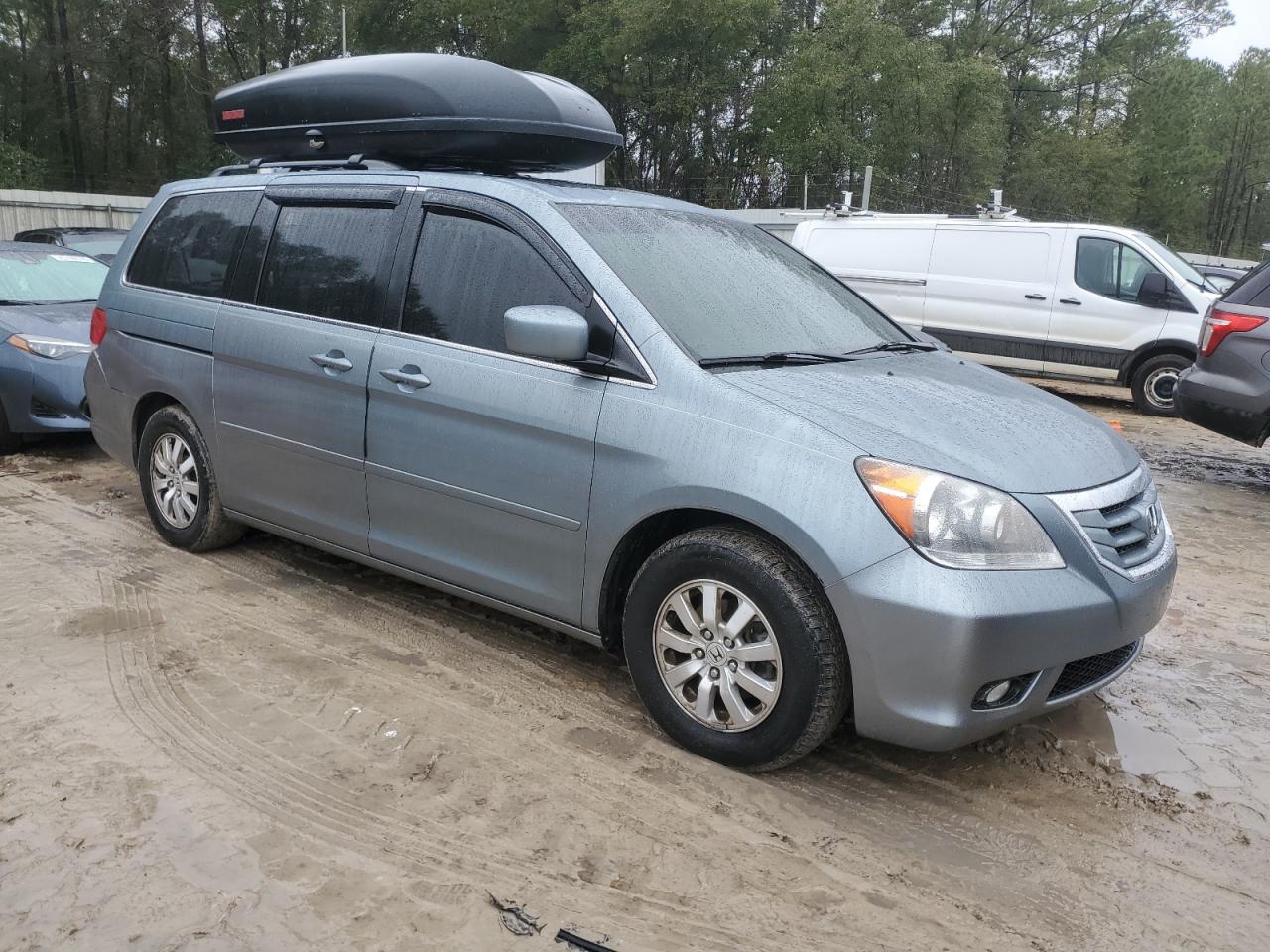 2009 Honda Odyssey VIN 5FNRL38799B048368 Copart auction photo, rear end damage thumbnail 4