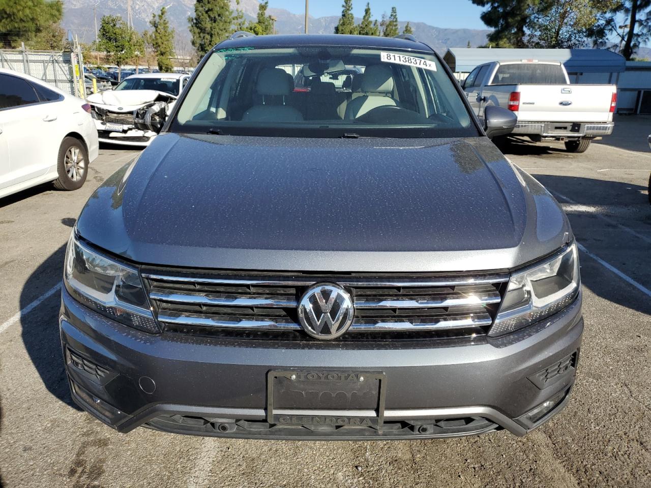 2019 Volkswagen Tiguan VIN 3VV3B7AX0KM187768 Copart auction photo, rear end / all over damage thumbnail 5