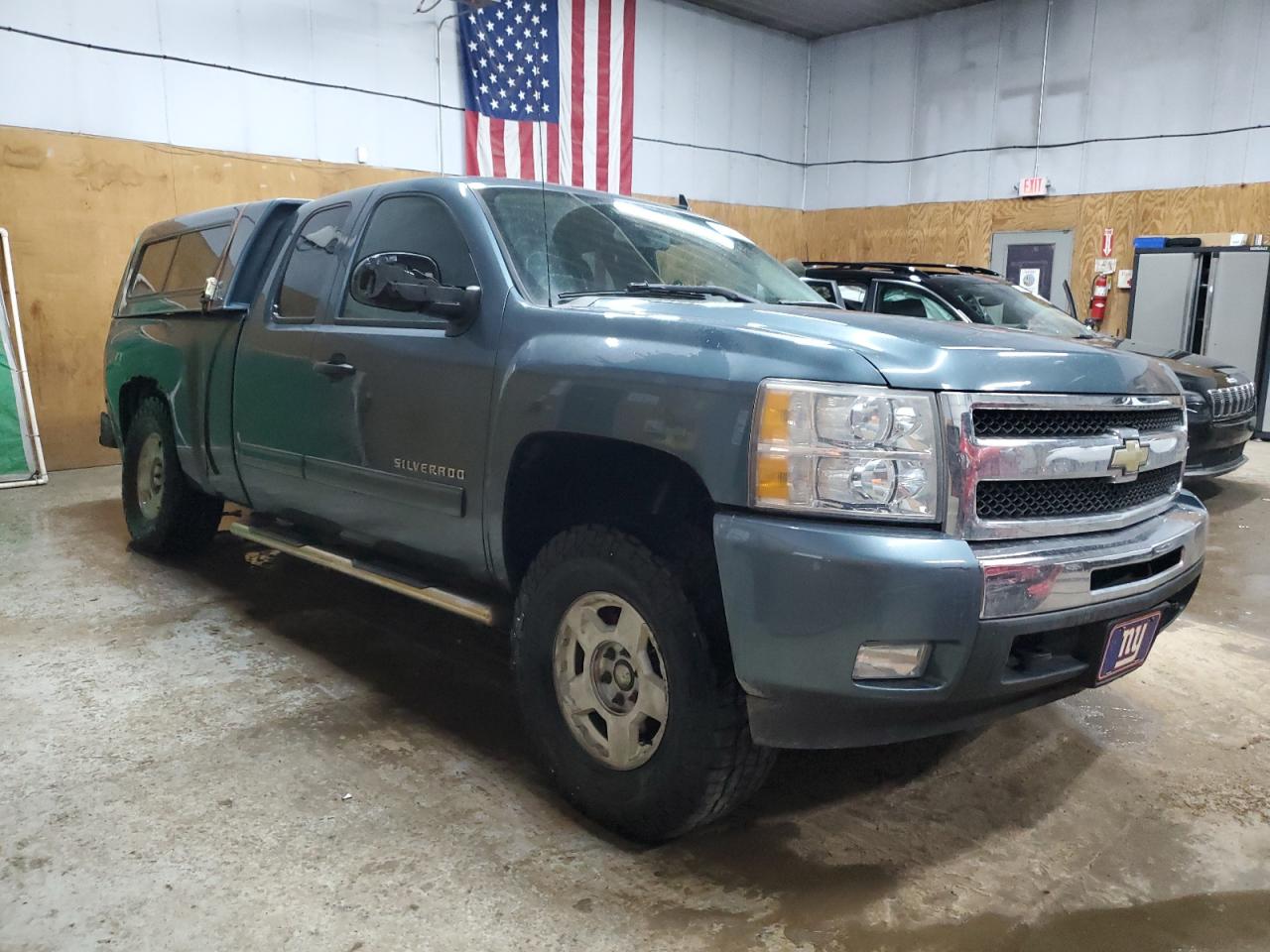 2010 Chevrolet Silverado VIN 1GCSKSE39AZ247547 Copart auction photo, rear end / undercarriage damage thumbnail 4