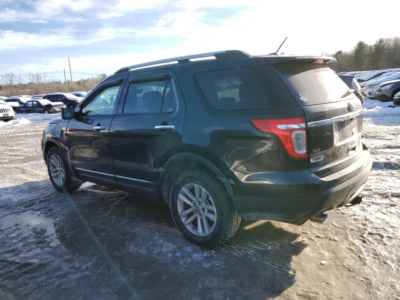 2011 Ford Explorer VIN 1FMHK8D82BGA36905 Copart auction photo, front end / side damage thumbnail 2