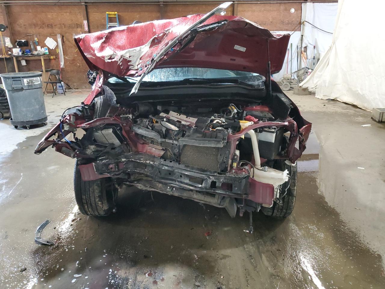 2018 Subaru Forester VIN JF2SJAJC3JH461086 Copart auction photo, front end / side damage thumbnail 5