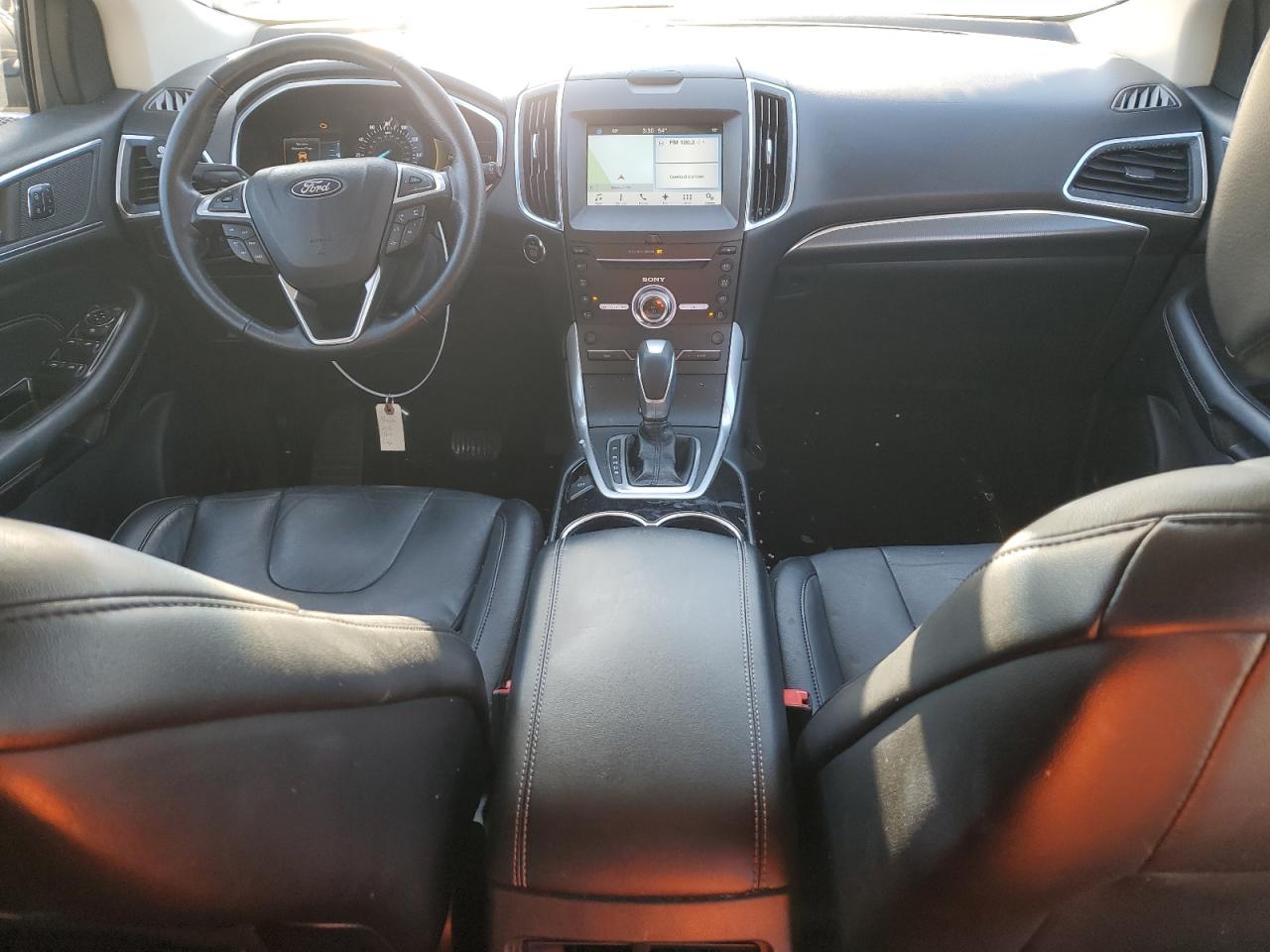 2018 Ford Edge VIN 2FMPK3K93JBB74887 Copart auction photo, undercarriage / front end damage thumbnail 8