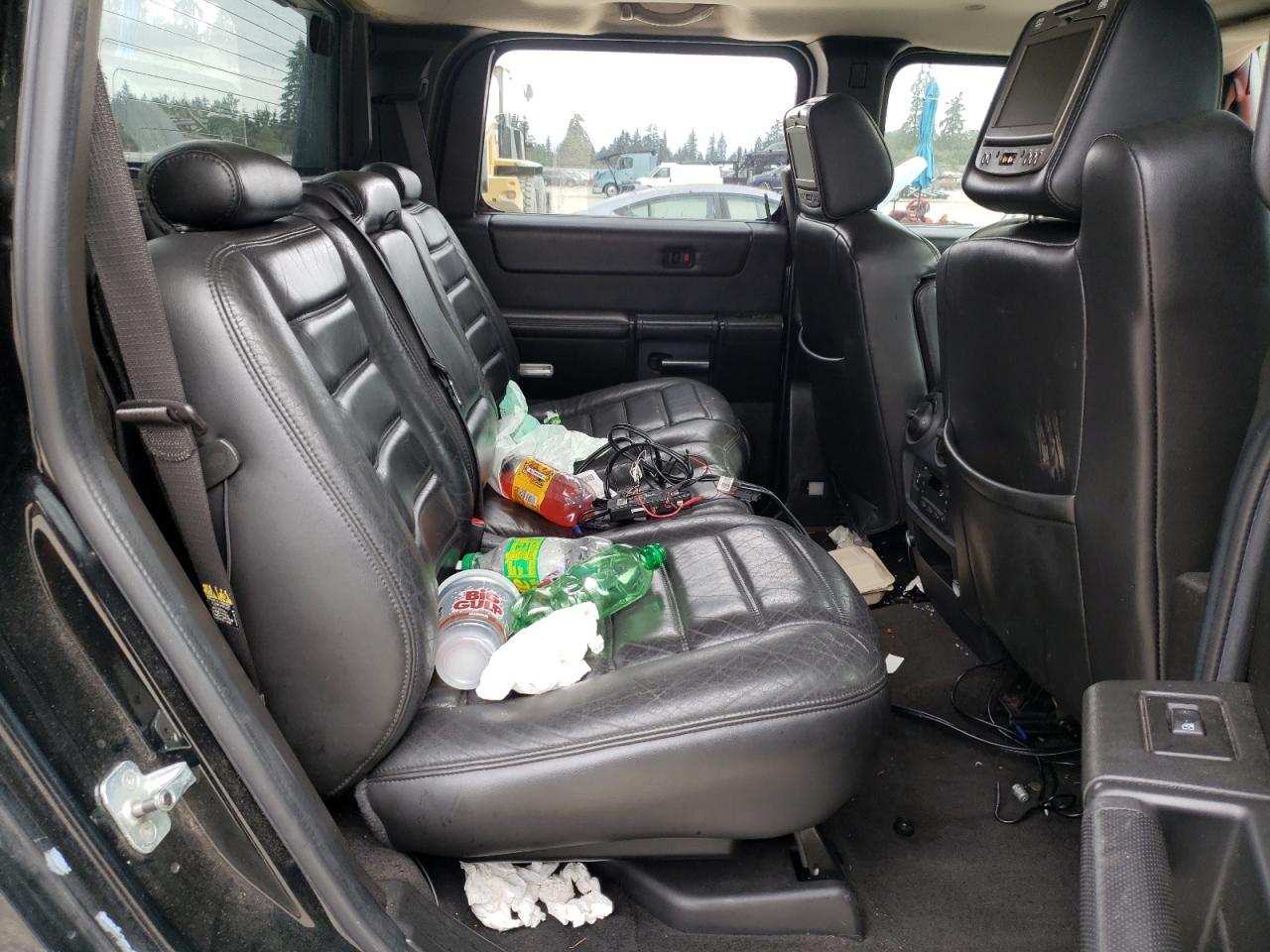 2007 Hummer H2 VIN 5GRGN22U97H102015 Copart auction photo, biohazard/chemical damage thumbnail 10