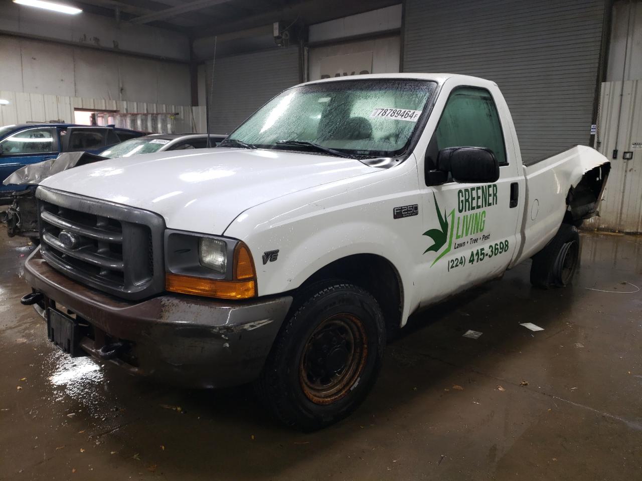 2000 Ford F250 VIN 1FTNF20L9YEB81706
