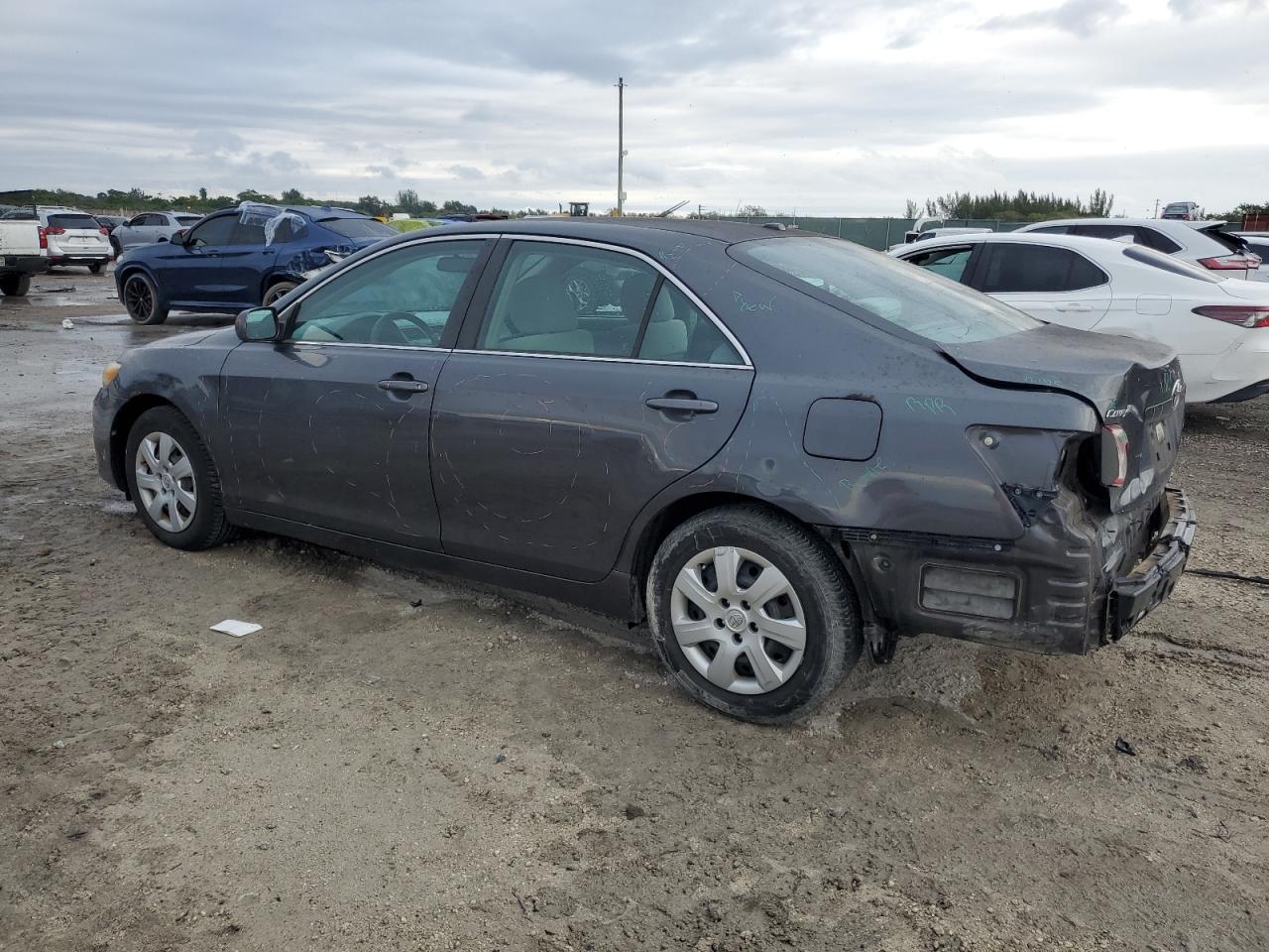 2011 Toyota Camry VIN 4T1BF3EK2BU124037 Copart auction photo, side damage thumbnail 2
