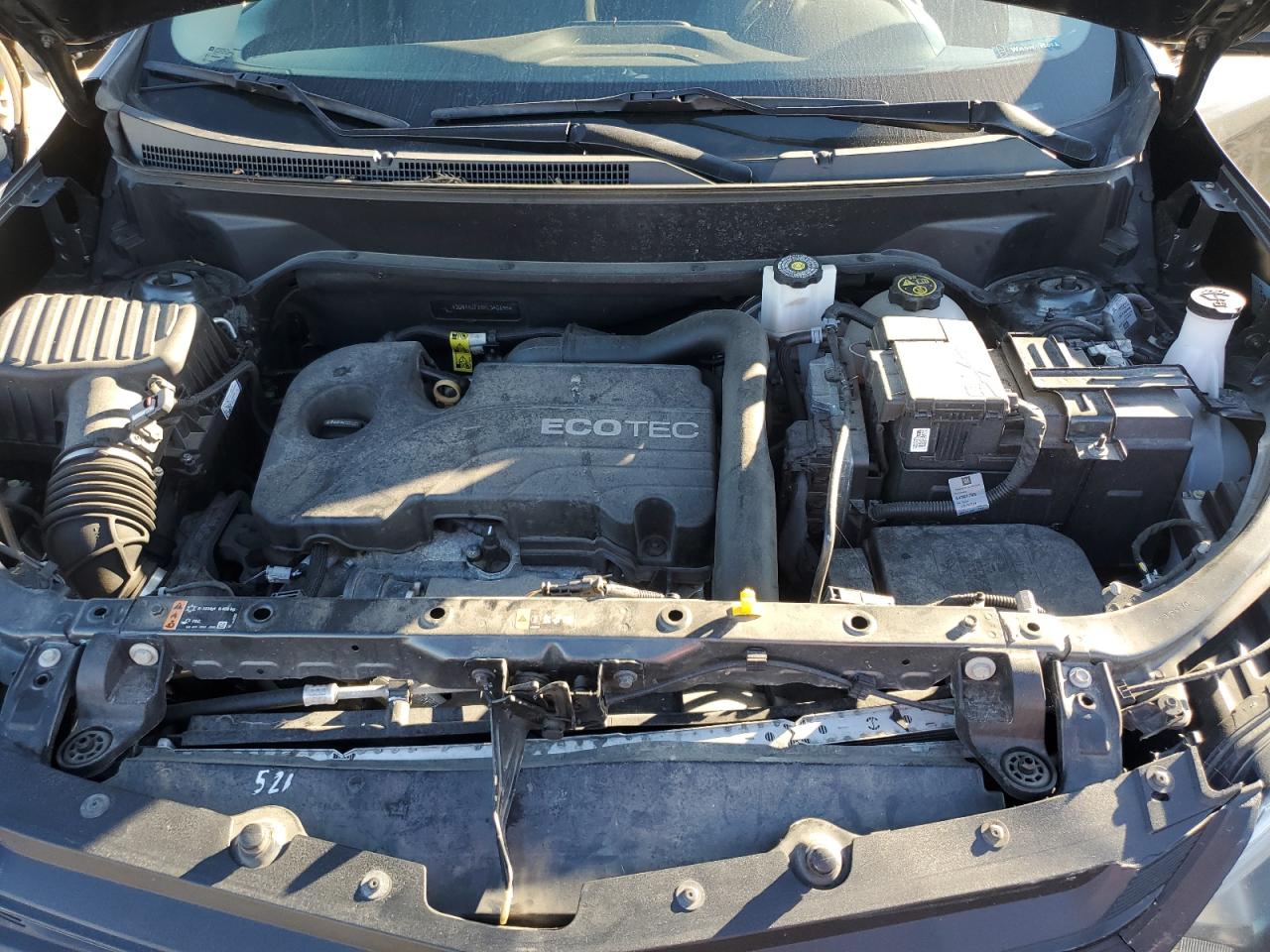 2019 Chevrolet Equinox VIN 3GNAXJEV5KL340655 Copart auction photo, front end damage thumbnail 12