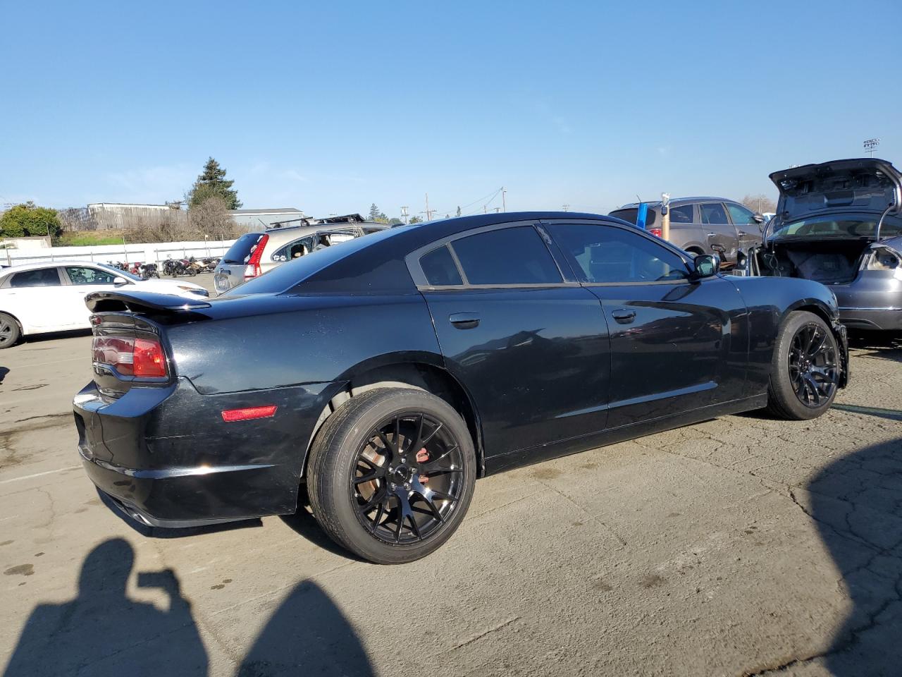 2013 Dodge Charger VIN 2C3CDXBG5DH518941 Copart auction photo, all over / front end damage thumbnail 3