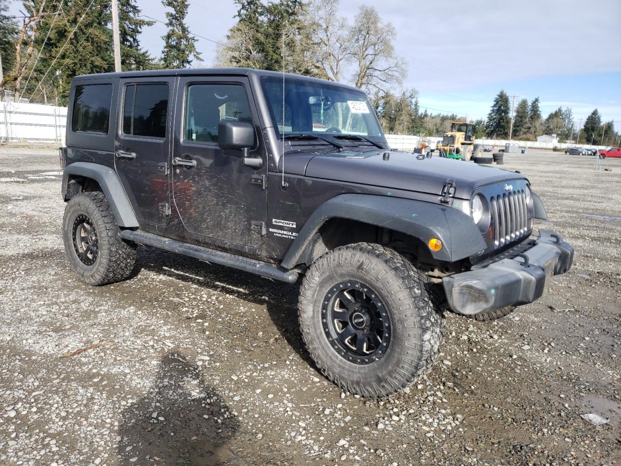 2016 Jeep Wrangler VIN 1C4BJWDG9GL338912 Copart auction photo, front end damage thumbnail 4