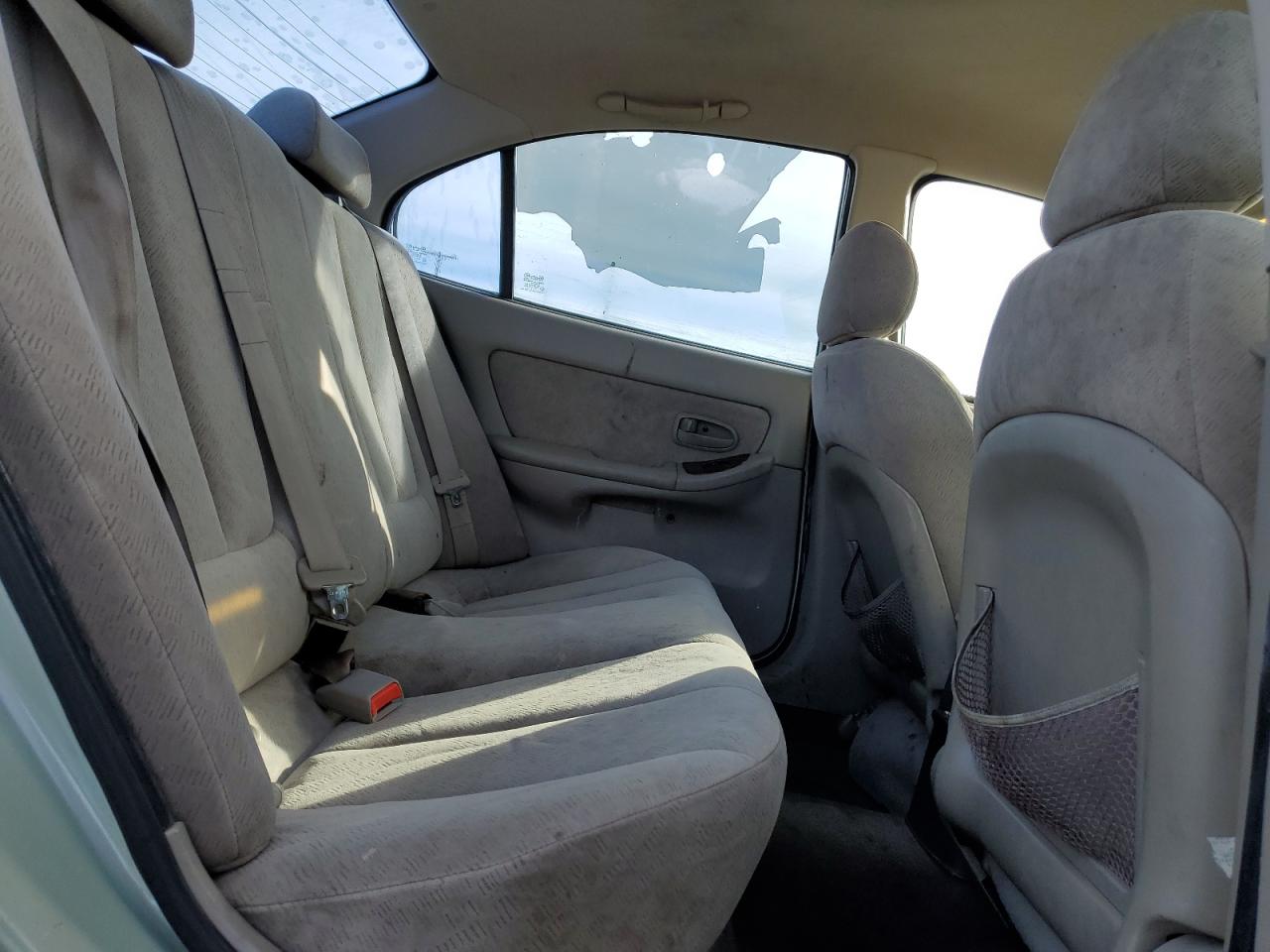 2004 Hyundai Elantra VIN KMHDN46DX4U909524 Copart auction photo, side / front end damage thumbnail 11