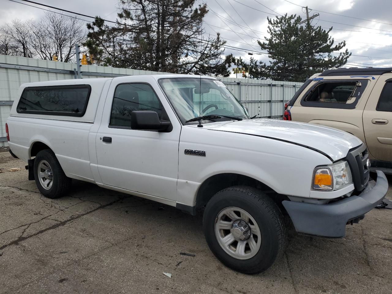 2011 Ford Ranger VIN 1FTKR1AE0BPA12612 Copart auction photo, front end / side damage thumbnail 4
