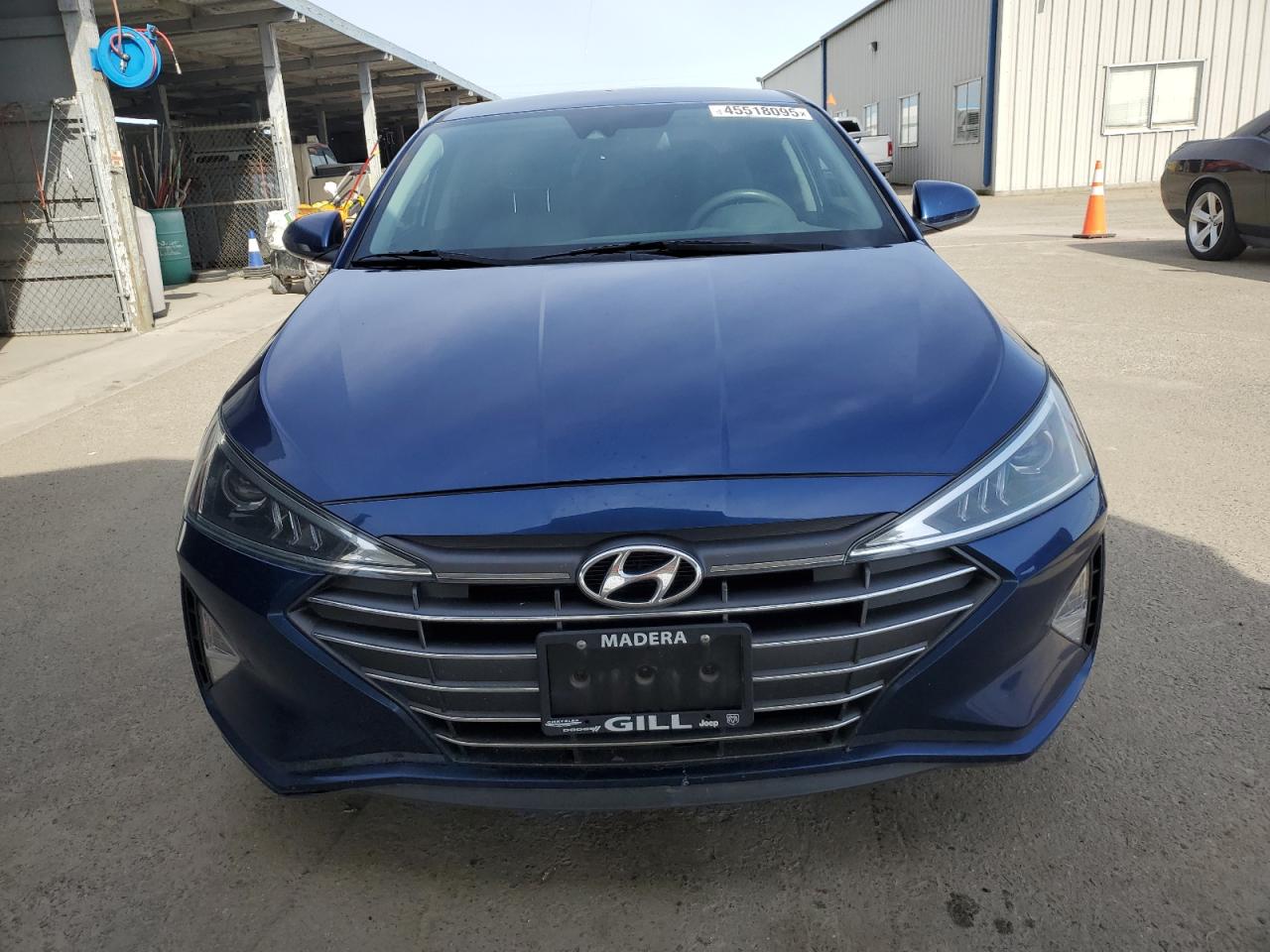 2020 Hyundai Elantra VIN 5NPD84LF3LH548034 Copart auction photo, vandalism damage thumbnail 5