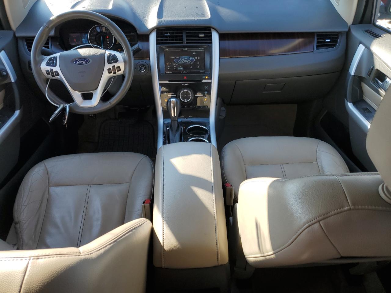 2011 Ford Edge VIN 2FMDK4KC2BBA51216 Copart auction photo, top/roof damage thumbnail 8